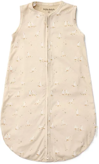 Slaapzak zomer – Maat 90 cm – Newborn Naturals – Little Goose van Little Dutch in Beige – productfoto 1 van 4
