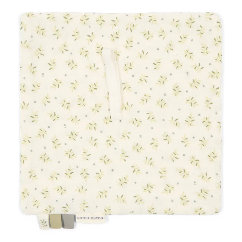 Speendoekje - Essentials - Blueberry Leaves van Little Dutch in Groen – productfoto 2 van 4