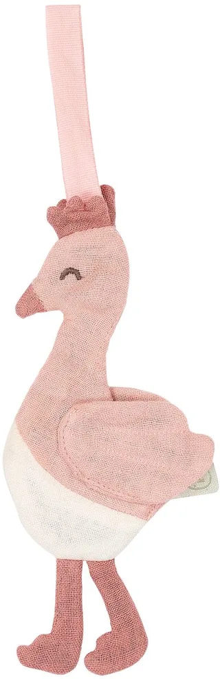 Speendoekje Flamingo van Little Dutch in Roze – productfoto 1 van 4