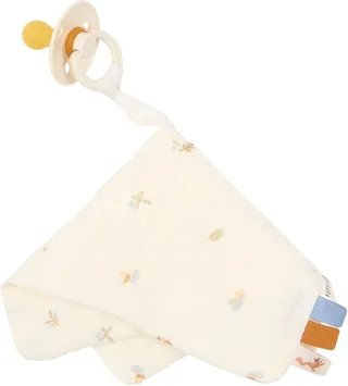 Speendoekje - Forest Friends - Forest Treasures van Little Dutch in Wit – productfoto 1 van 2