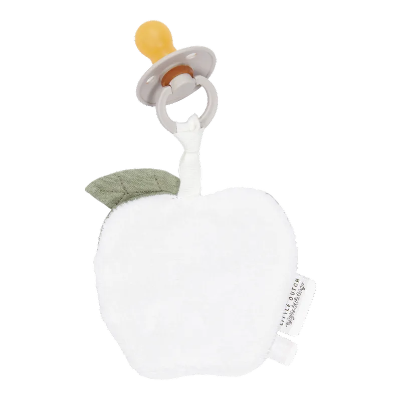Speendoekje Little Dutch Little Farm Hydrofiel Appel Olive van Little Dutch – productfoto 2 van 3