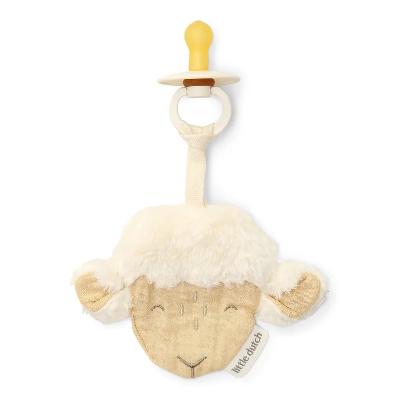 Speendoekje - Little Farm van Little Dutch in Wit – productfoto 2 van 4