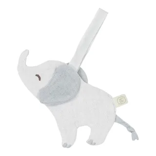 Speendoekje Olifant van Little Dutch in Grijs – productfoto 3 van 4