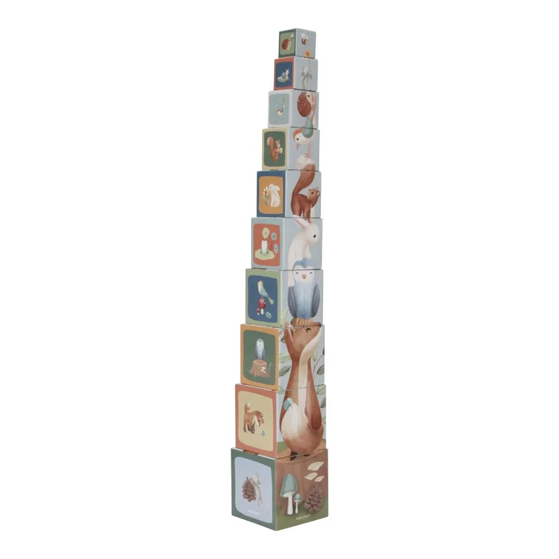 Stapeltoren Little Dutch Karton Forest Friends från Little Dutch – produktbild