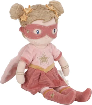 Superhero Knuffelpop Rosa - 35 cm by Little Dutch in Pink – product photo 1 of 4