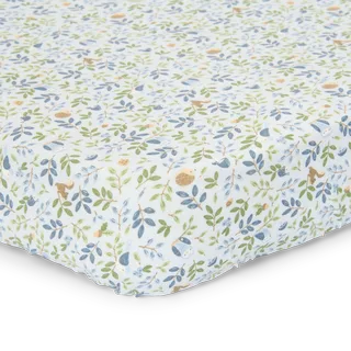Wieg hoeslaken - Forest Friends - Forest Adventure van Little Dutch in Blauw – productfoto 2 van 2