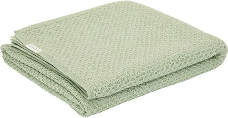 Wiegdeken - Essentials van Little Dutch in Groen – productfoto 1 van 2
