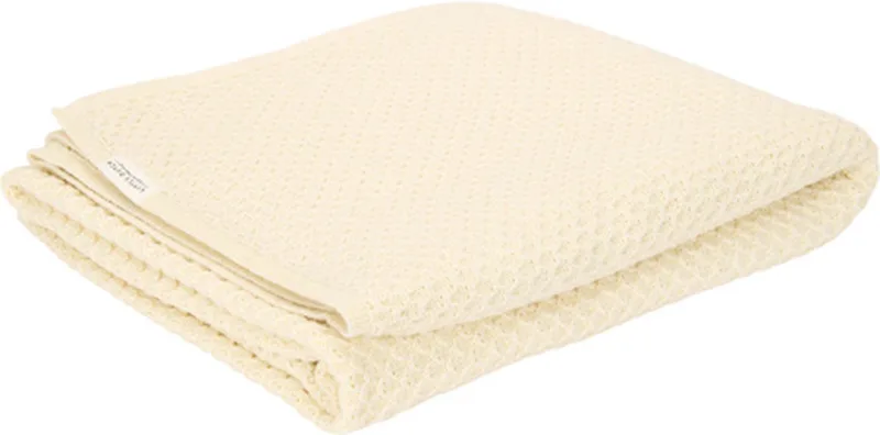 Wiegdeken - Essentials van Little Dutch in Wit – productfoto 1 van 2