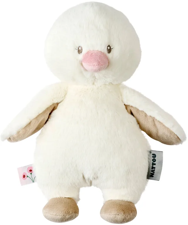FanFan Knuffel Eendje - 30 cm - zachte baby knuffel - Baby cadeau