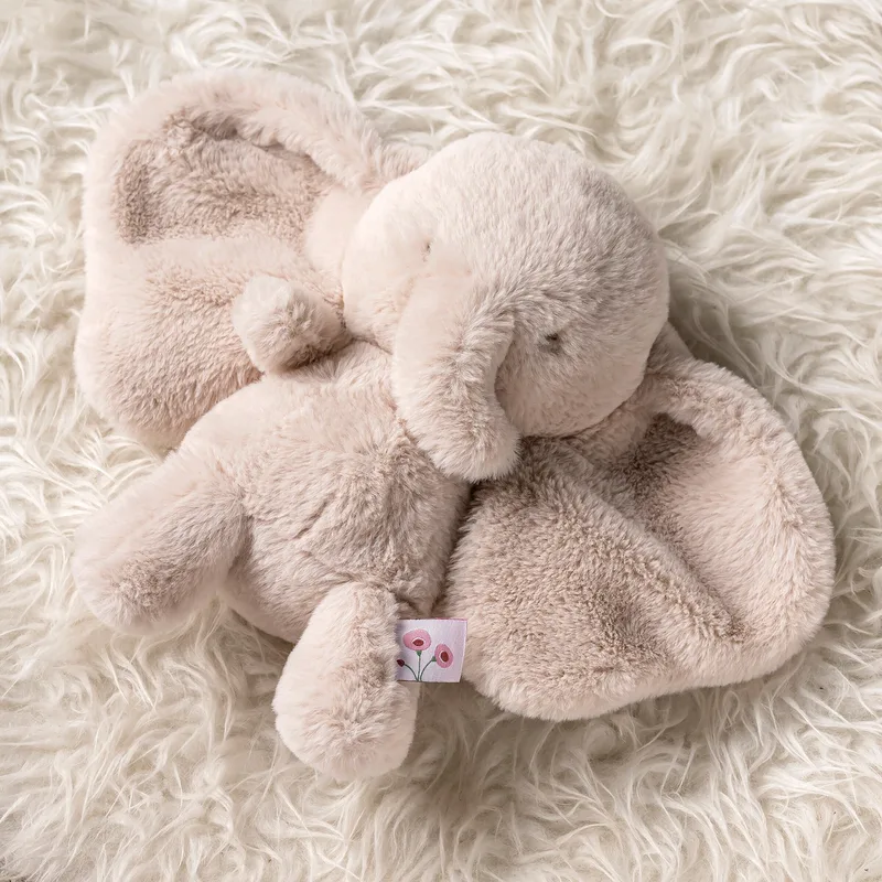 FanFan Knuffel Olifant - 30 cm - Zachte baby knuffel - Baby cadeau by Nattou in Zand – product photo 2 of 3