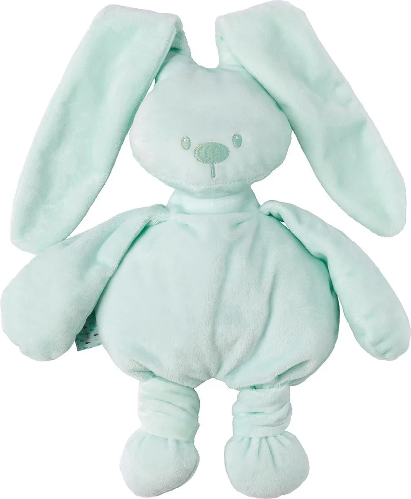 Konijn Lapidou - Knuffel - 30 cm van Nattou in Munt groen – productfoto