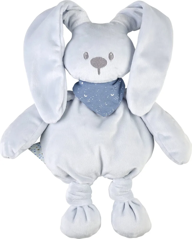 LAPIDOU Knuffel - Konijn - 30 cm från Nattou i Pastelblauw – produktbild