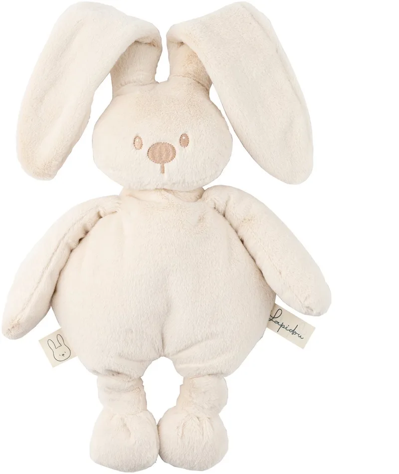 Lapidou Knuffel konijn - 30 cm - Zachte baby knuffel - Baby cadeau de Nattou en Zand – photo produit