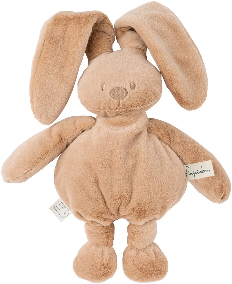 Lapidou Knuffel konijn - 30 cm - Zachte baby knuffel - Baby cadeau de Nattou en Warm Beige – photo produit