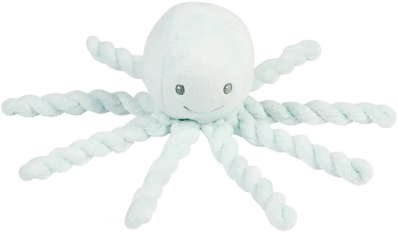 LAPIDOU Knuffel - Octopus - 22 cm by Nattou in Blue – product photo