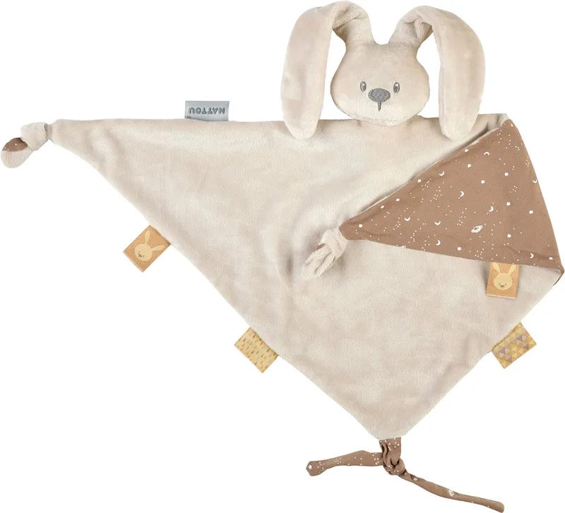 Lapidou Large Doudou fra Nattou i Zand, Brun – produktbillede
