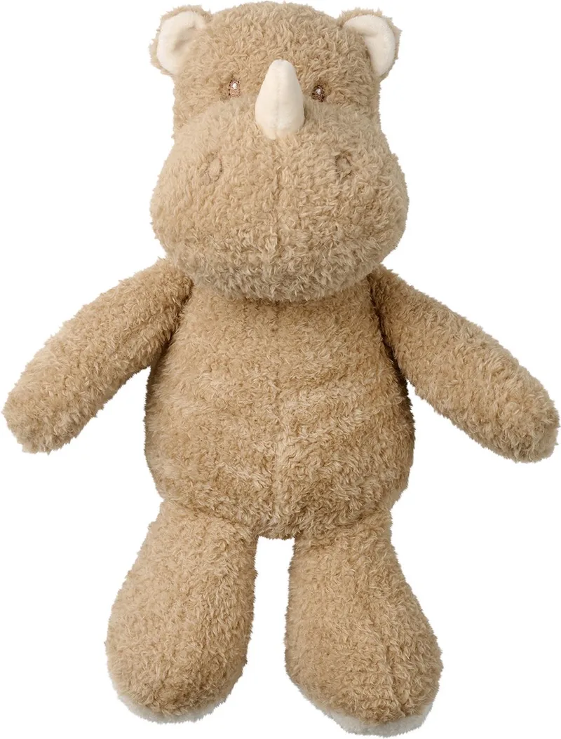TEDDY Knuffel - Neushoorn - 30 cm - Karamel van Nattou in Teddy Karamel – productfoto 1 van 3