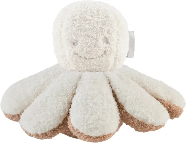 TEDDY Knuffel - Octopus - 20 cm - Ecru