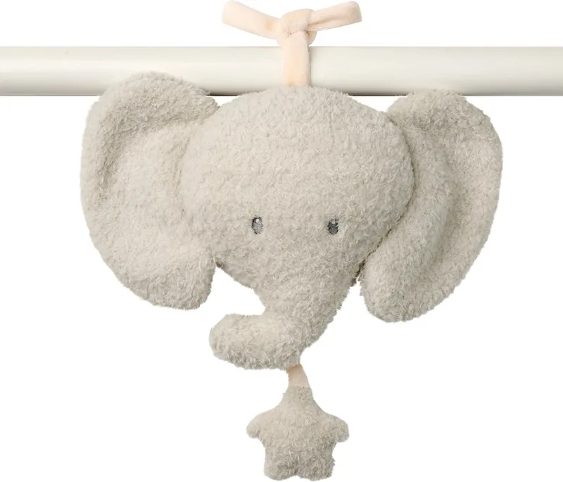 TEDDY Muziek Knuffel - Olifant - 20 cm - Grijs van Nattou in Olifant Grijs – productfoto
