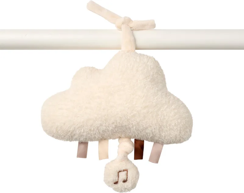 TEDDY Muziek Knuffel - Wolk - 15 cm - Ecru de Nattou en Wolk Ecru – photo produit