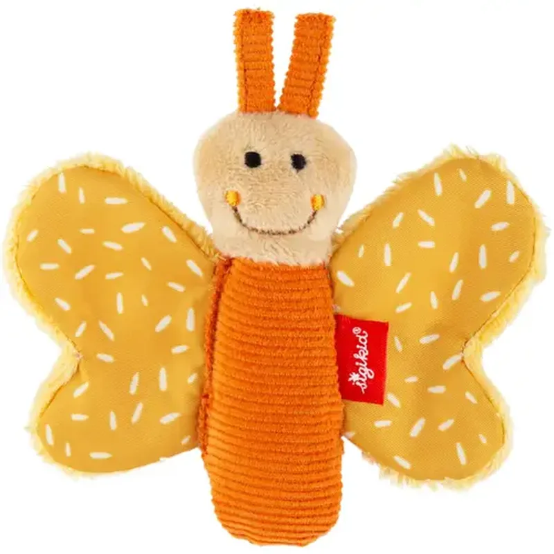 Greifling Schmetterling ocker von sigikid – Produktfoto