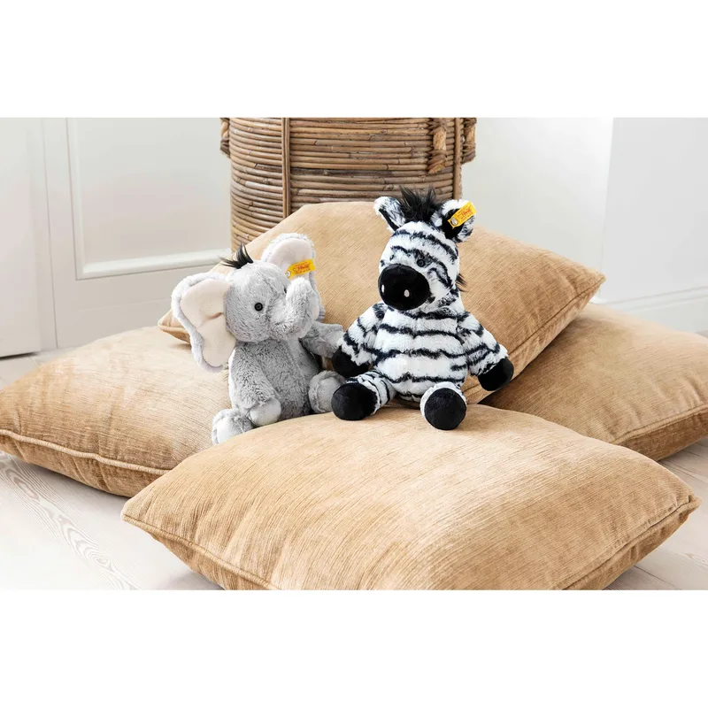 Kuscheltier Elefant Ella Soft Cuddly Friends 30cm by Steiff in Grey, 30 × 15 × 14 mm – product photo