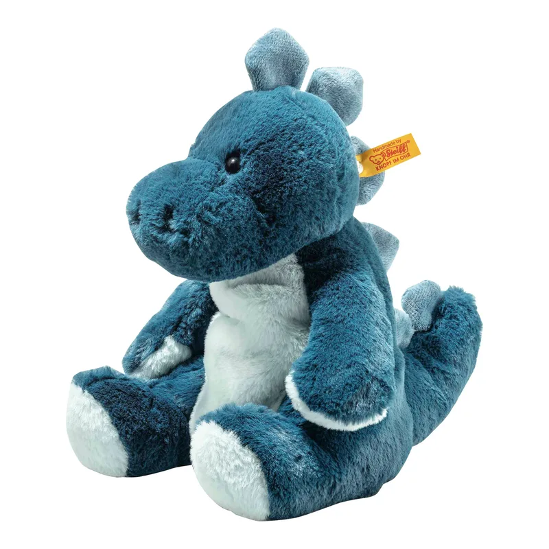 Kuscheltier Spott Stegosaurus Soft Cuddly Friends 28cm by Steiff in Blue, 28 mm – product photo
