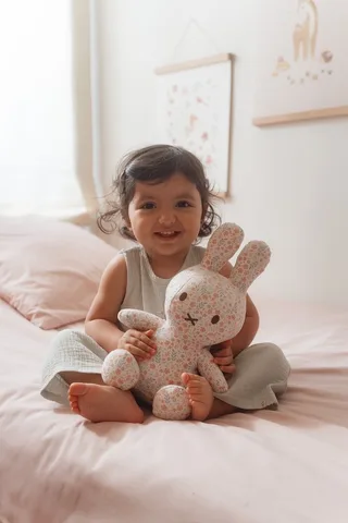 Nijntje x Little Dutch - All-Over Knuffel - 30 cm - Lucky Blossom de Tiamo en Multicolore – photo produit 4 sur 4