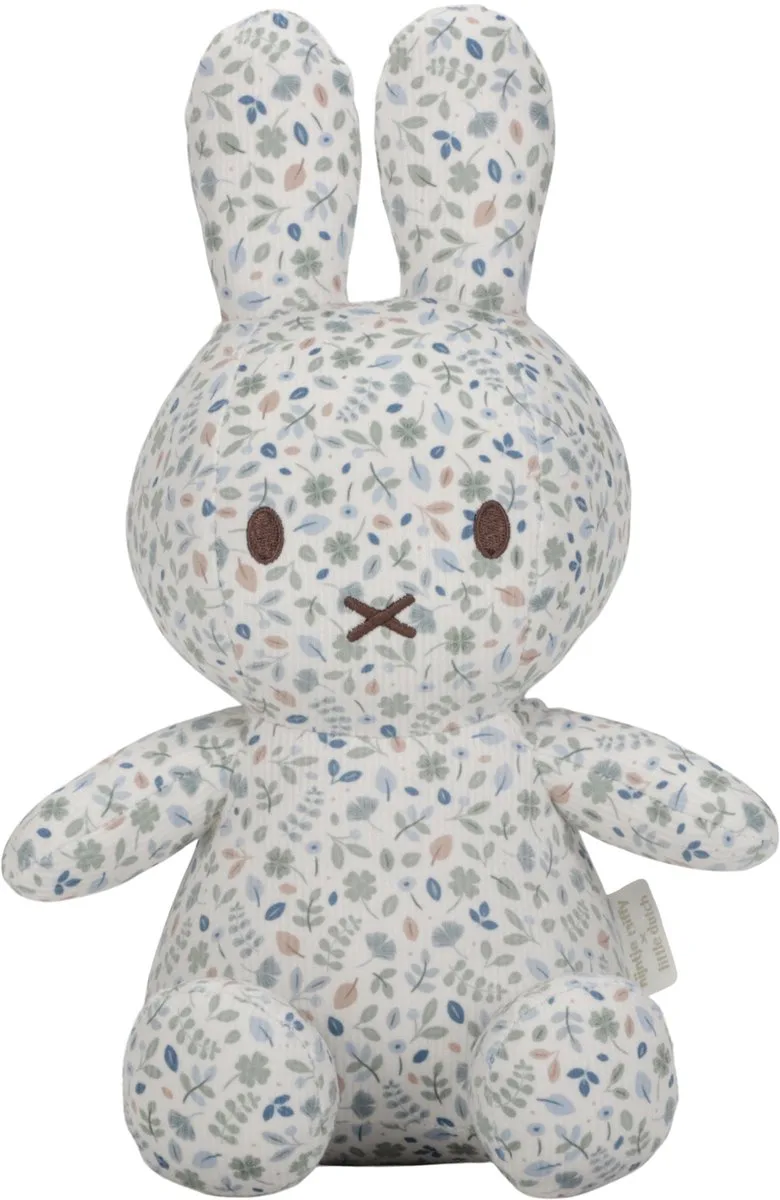 Nijntje x Little Dutch - All-Over Knuffel - 30 cm - Lucky Leaves by Tiamo in Blue – product photo 1 of 3
