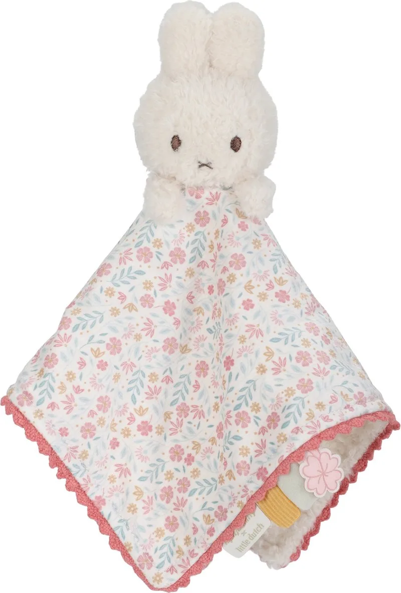 Nijntje x Little Dutch - Knuffeldoekje - Lucky Blossom van Tiamo in Roze – productfoto 1 van 4