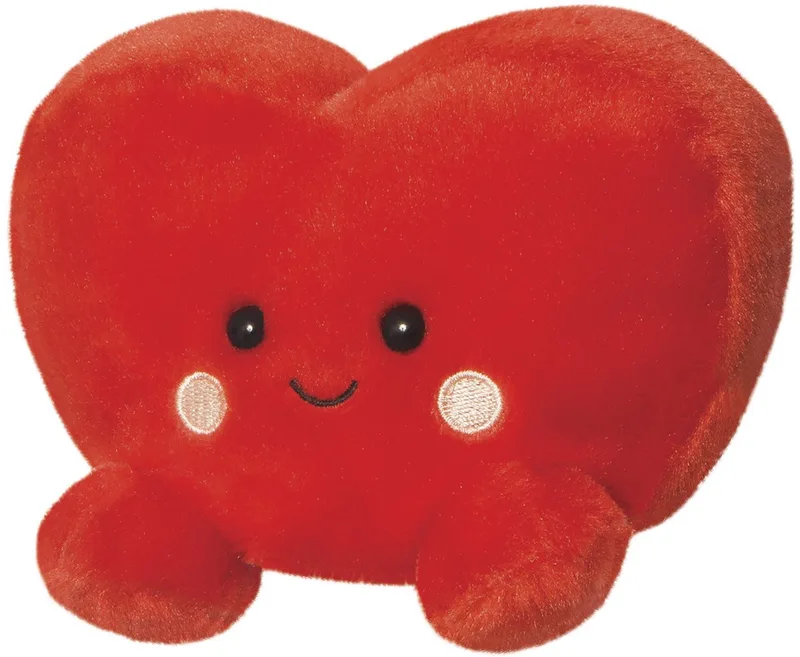 Eco Friendly Serie - Rode Hart Knuffel - 20 cm - Zacht Pluche by Aurora in Multicolour – product photo