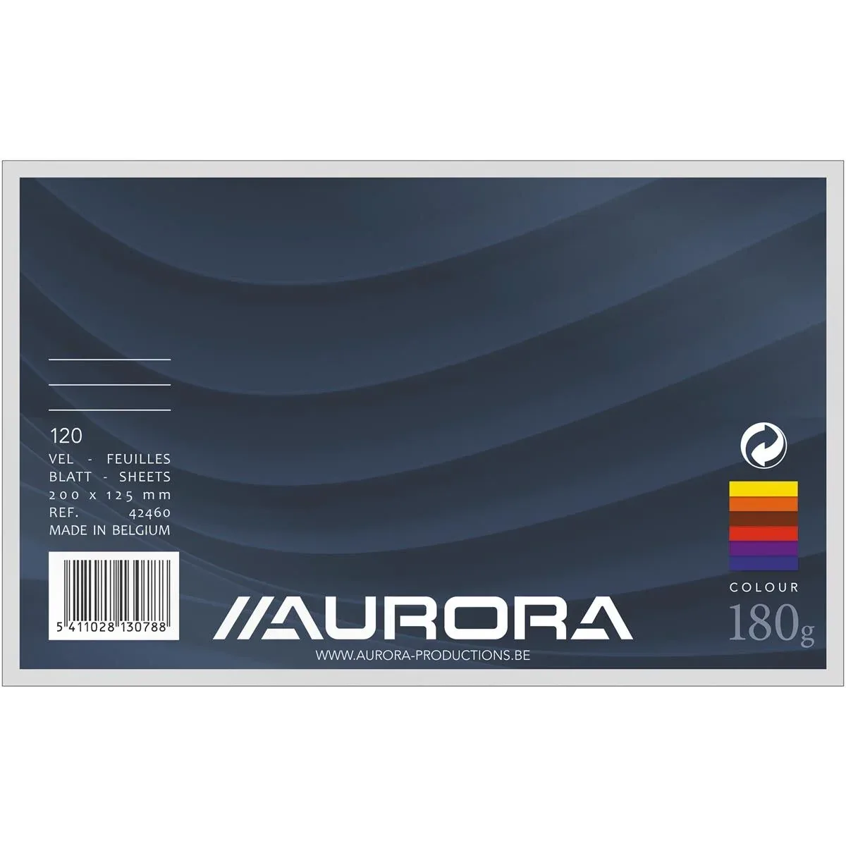 gekleurde systeemkaarten Ficolor van Aurora – productfoto