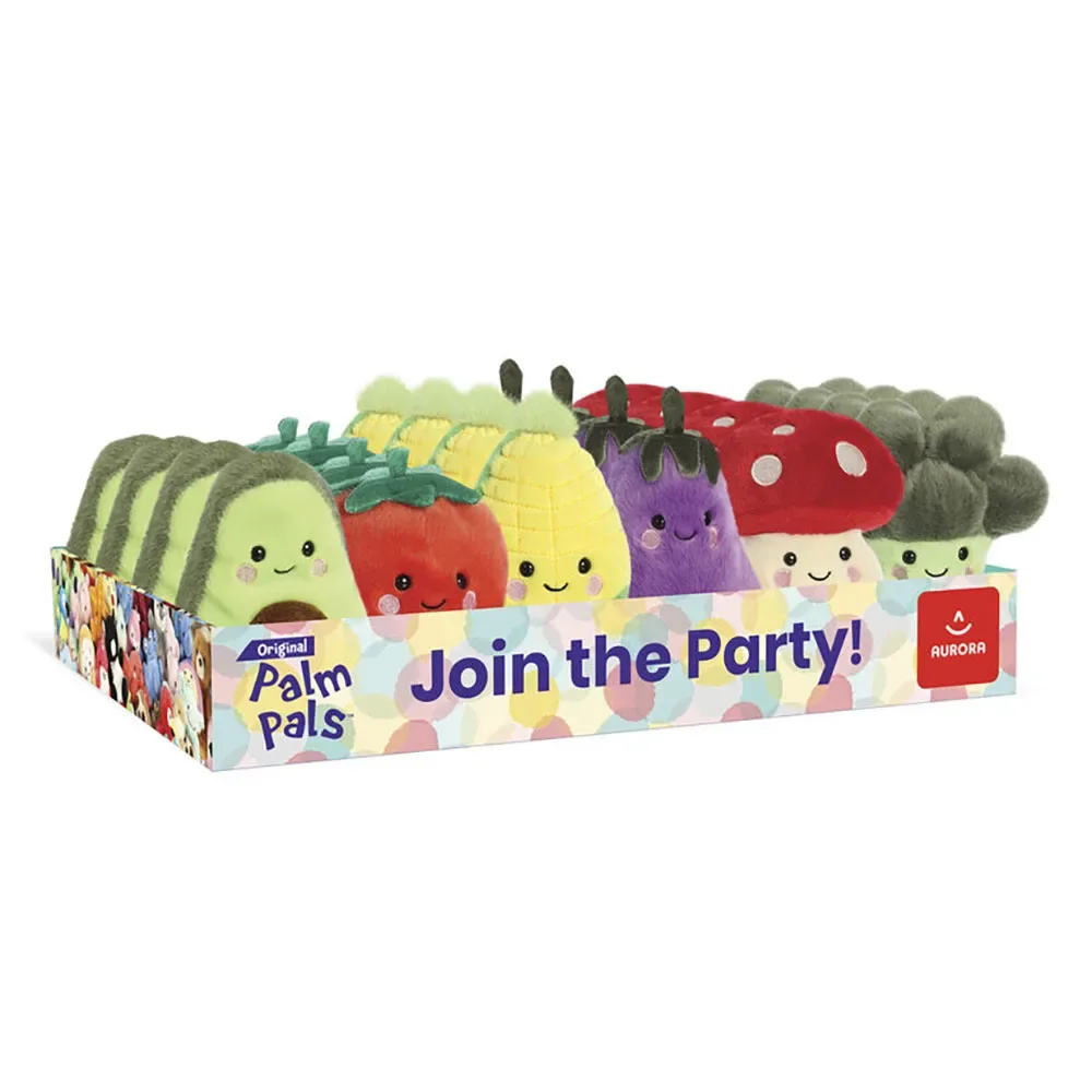 Groenten Palm Pals Knuffel 13cm de Aurora – photo produit
