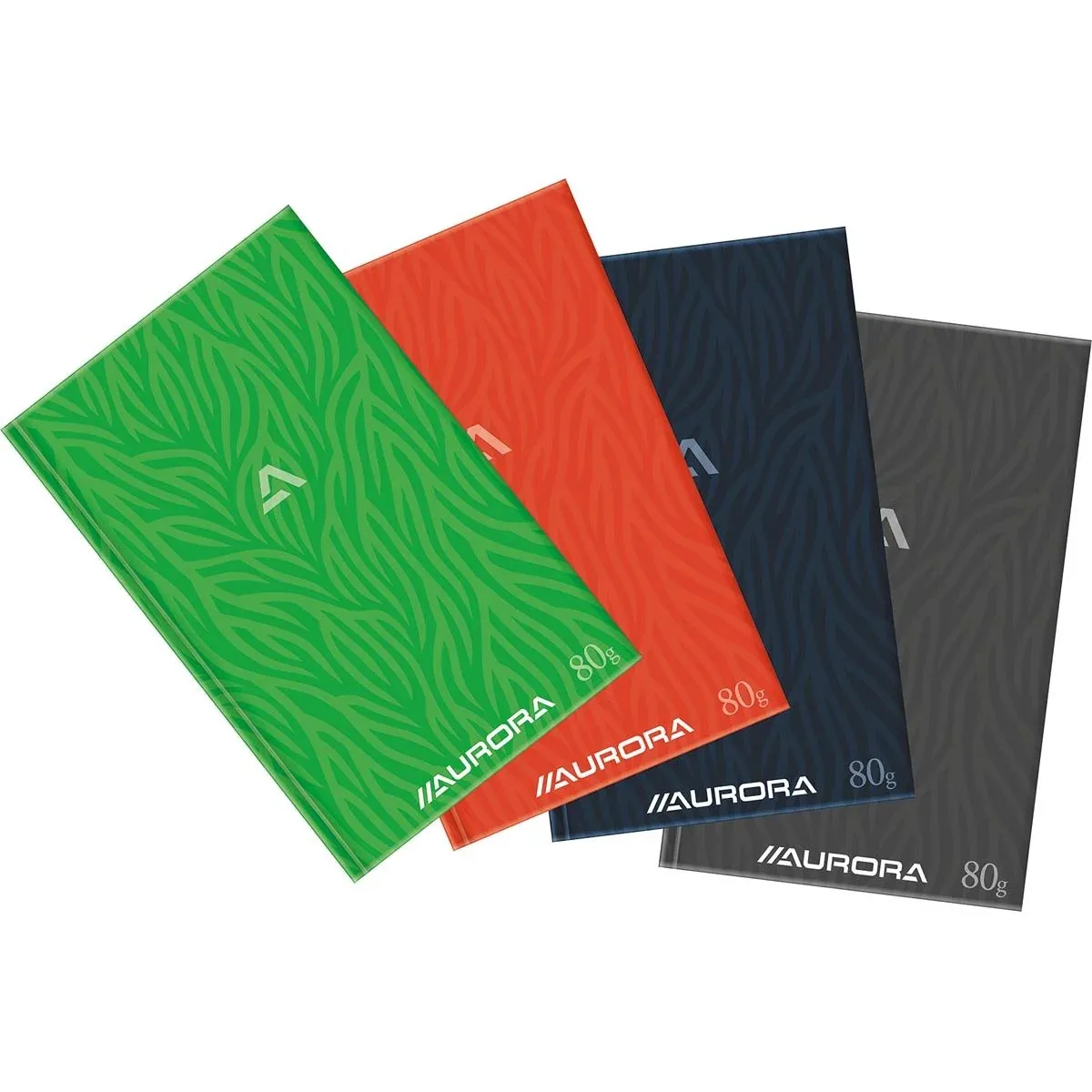 Magazijnboek ft 21,5x33,5 cm - 2 hand = 192 blz - gelijnd de Aurora – photo produit