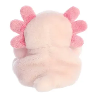 Palm Pals Serie - Axolotl Knuffel - 13 cm - Zacht Materiaal fra Aurora i Lyserød – produktbillede 2 af 6