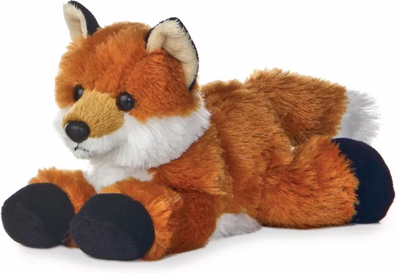 Pluche vossen knuffel 20 cm från Aurora i Flerfärgad – produktbild