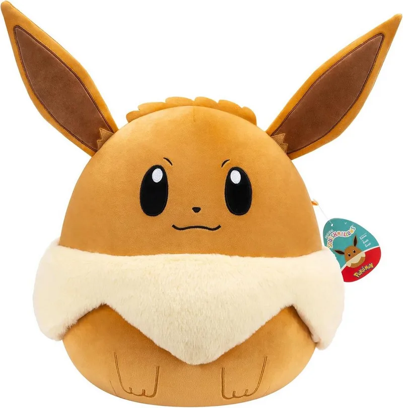 Pokémon Squishmallow - Eevee (35cm) van Jazwares – productfoto 4 van 4