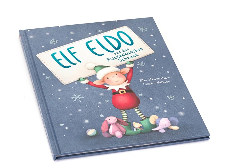 kinderboek Elf Eldo en het Flickenhazen Schnuck avontuur. by Jellycat in Multicolour – product photo