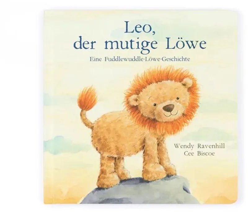 kinderboek Leo het dappere leeuwenboek knuffelbaar. by Jellycat in Multicolour – product photo