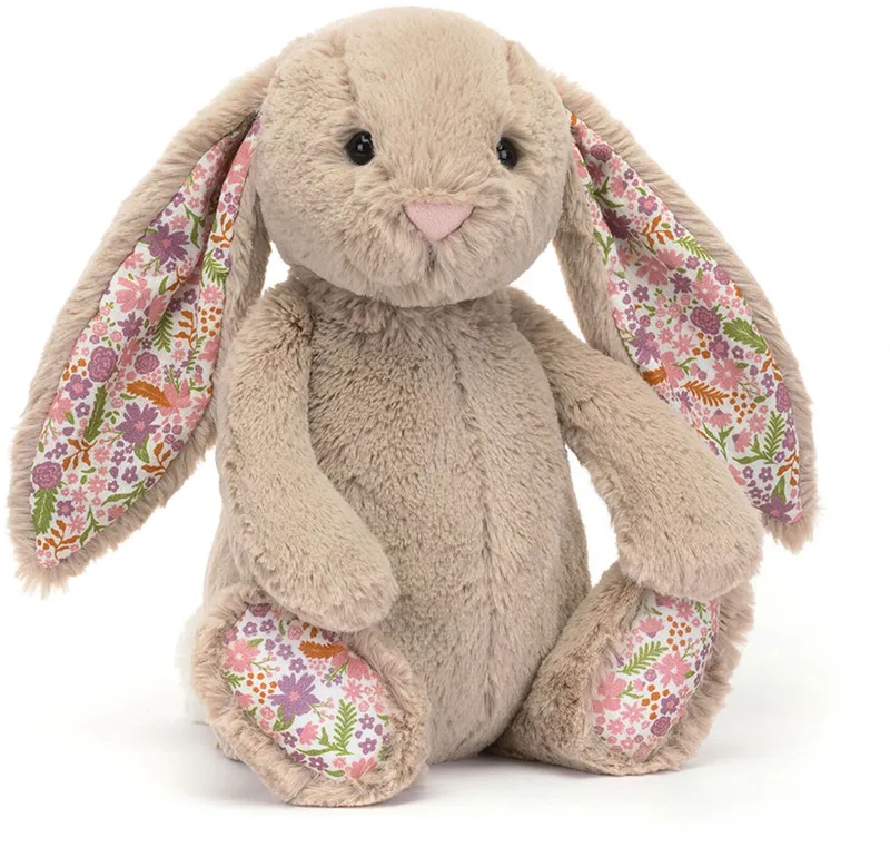 Knuffels - Blossom Beige Bunny Petal - Konijn - Beige - Knuffel - 31 cm - Voor alle leeftijden från Jellycat i Beige – produktbild