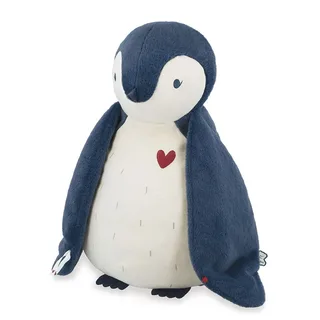 Complices – Pinguin knuffel - 50 cm. - Met inbakerdoek fra Kaloo i Pinguïn – produktbillede 2 af 6
