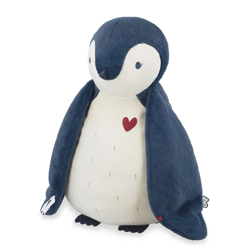 Complices – Pinguin knuffel - 50 cm. - Met inbakerdoek fra Kaloo i Pinguïn – produktbillede 2 af 6
