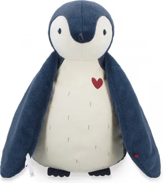 Complices – Pinguin knuffel - 50 cm. - Met inbakerdoek fra Kaloo i Pinguïn – produktbillede 1 af 6