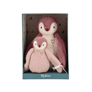 Complices – Pinguin met kusjesdoek van Kaloo in Roze – productfoto 5 van 6