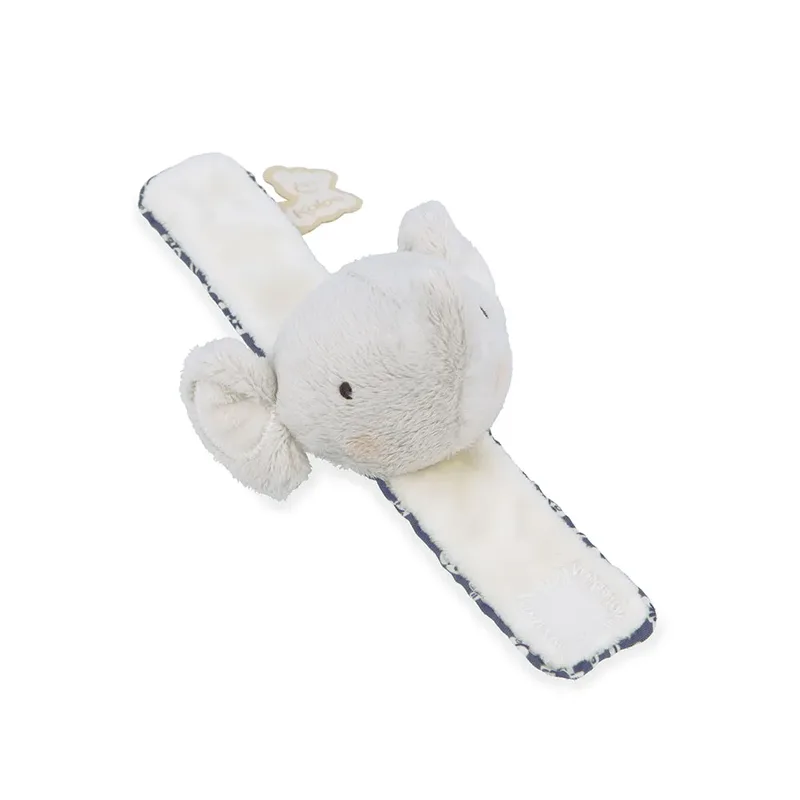 Geluidsarmband & Pantoffels Olifant Knuffel de Kaloo – photo produit 3 sur 6
