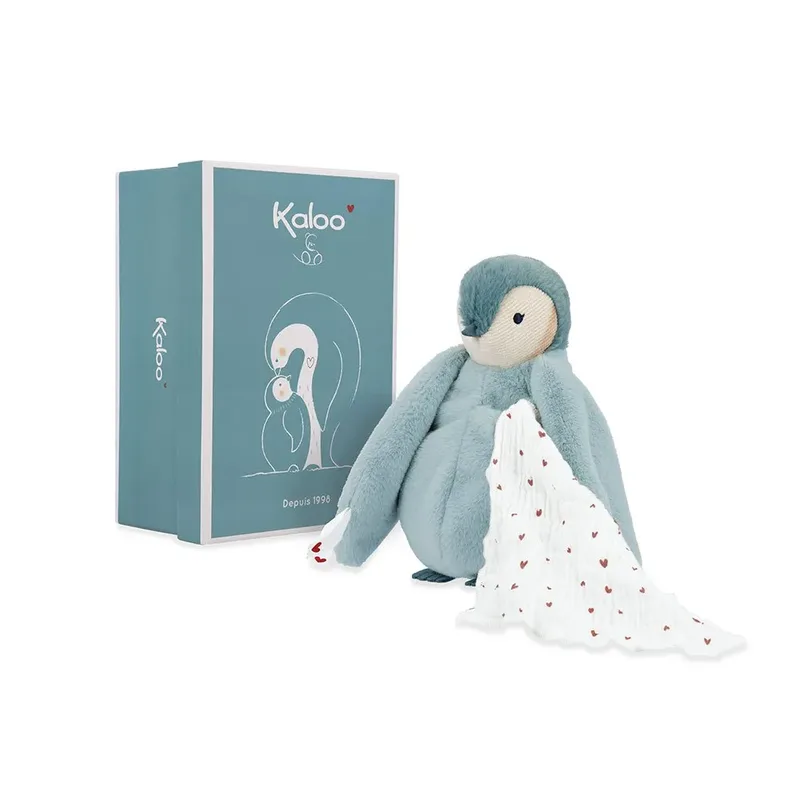 Groene pinguïn knuffel met geurdoekje by Kaloo in Green – product photo 4 of 6