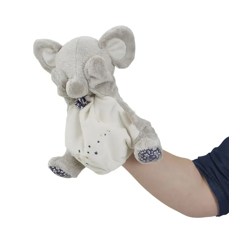 handpop olifant - knuffelpop voor fantasierijk spel. by Kaloo in Multicolour – product photo 2 of 3