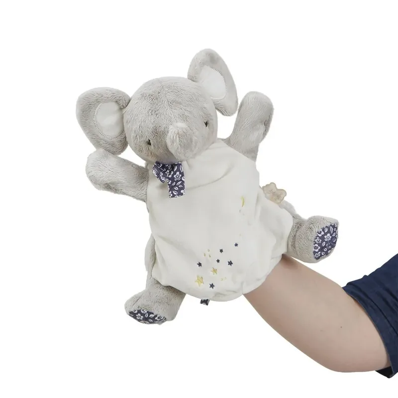 handpop olifant - knuffelpop voor fantasierijk spel. by Kaloo in Multicolour – product photo 3 of 3
