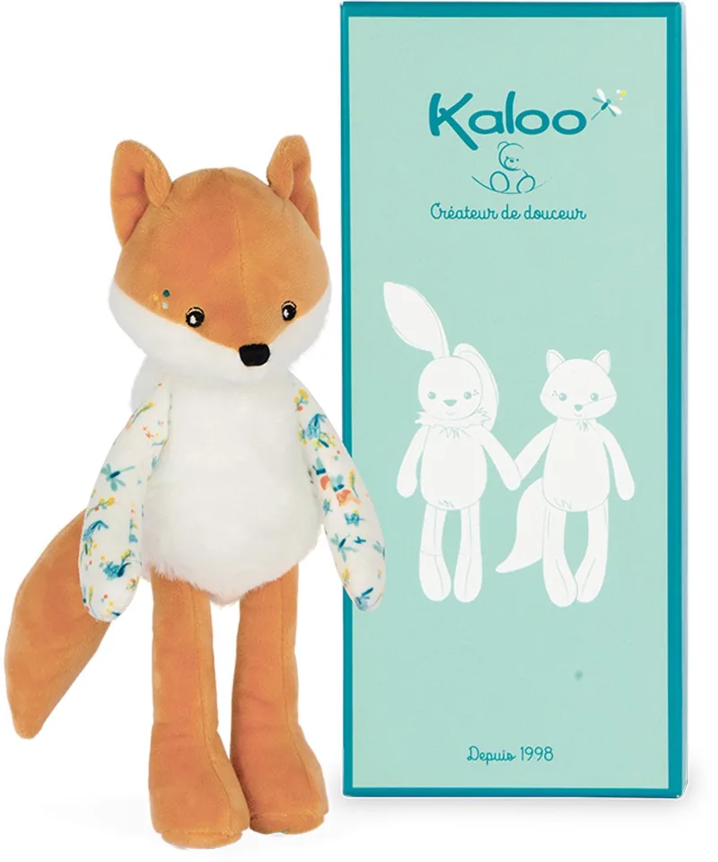 knuffel vos Leonard - Fripons pluche speelgoed 25 cm. van Kaloo in Meerkleurig – productfoto