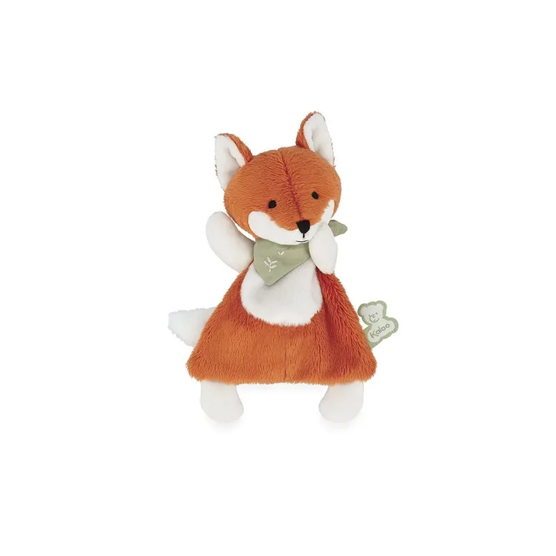 Knuffeldoek Vos van Kaloo in Vos – productfoto 3 van 3